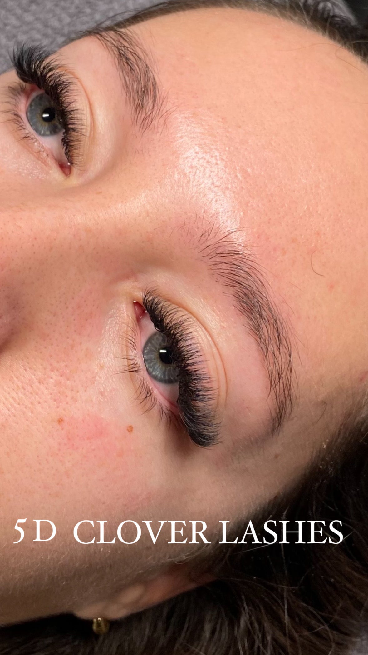 5D clover lash extensions