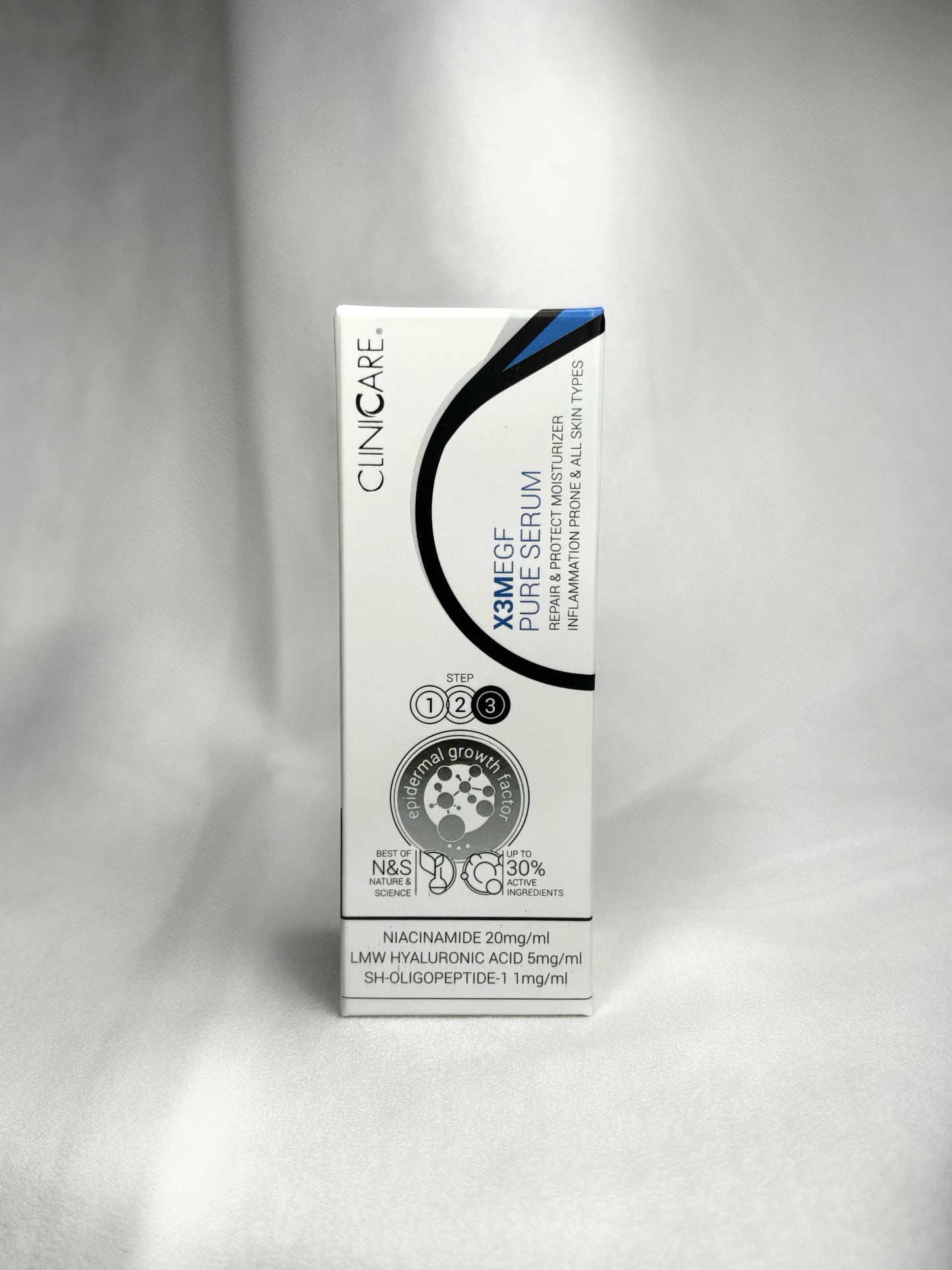 Cliniccare X3M EGF Pure Serum Moisturiser (Step 3) – 50ml